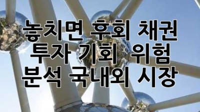 놓치면 후회!💰 채권 투자 기회 & 위험 분석 (국내외 시장)